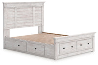 Makidern Queen Panel Storage Bed