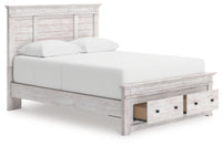 Makidern Queen Panel Storage Bed