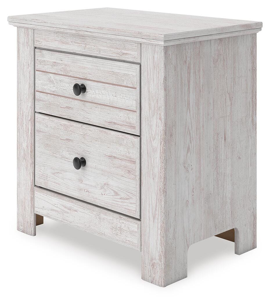 Makidern King Panel Bed, Dresser and Nightstand