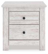 Makidern King Panel Bed, Dresser and Nightstand