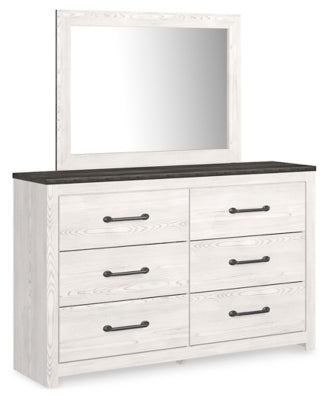 Gerridan Queen Panel Bed, Dresser, Mirror, Chest and Nightstand