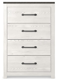 Gerridan Queen Panel Bed, Dresser, Mirror, Chest and Nightstand