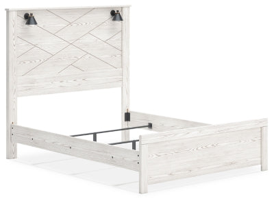 Gerridan Queen Panel Bed, Dresser, Mirror, Chest and Nightstand