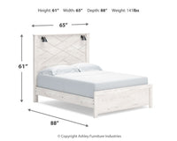 Gerridan Queen Panel Bed, Dresser, Mirror, Chest and Nightstand