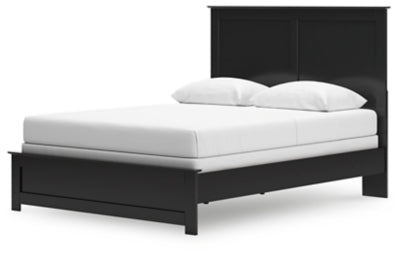 Maribel Queen Panel Bed, Dresser, Mirror, Chest and 2 Nightstands