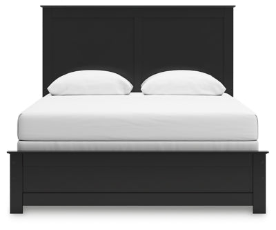 Maribel Queen Panel Bed, Dresser, Mirror, Chest and 2 Nightstands