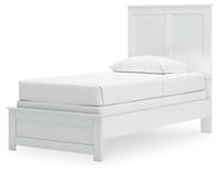 Bostwick Shoals Twin Panel Bed, Dresser and Mirror