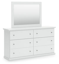 Bostwick Shoals Twin Panel Bed, Dresser and Mirror