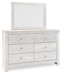 Paxberry Queen Panel Bed, Dresser, Mirror, Chest and 2 Nightstands
