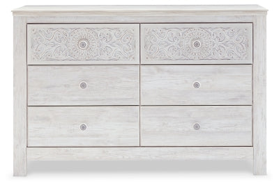 Paxberry Queen Panel Bed and Dresser