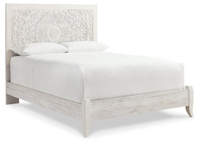 Paxberry Queen Panel Bed, Dresser, Mirror, Chest and 2 Nightstands