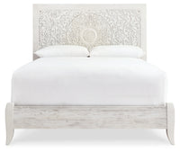 Paxberry Queen Panel Bed, Dresser, Mirror, Chest and 2 Nightstands