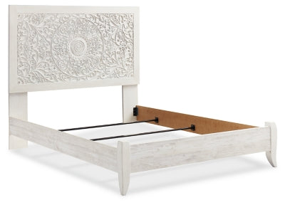 Paxberry Queen Panel Bed, Dresser, Mirror, Chest and 2 Nightstands