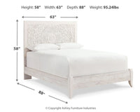 Paxberry Queen Panel Bed and Dresser