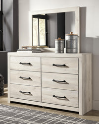 Cambeck Panel Storage Bed, Dresser, Mirror, Chest and 2 Nightstands