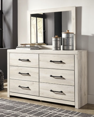 Cambeck Queen Panel Storage Bed, Dresser, Mirror, 2 Chests and 2 Nightstands