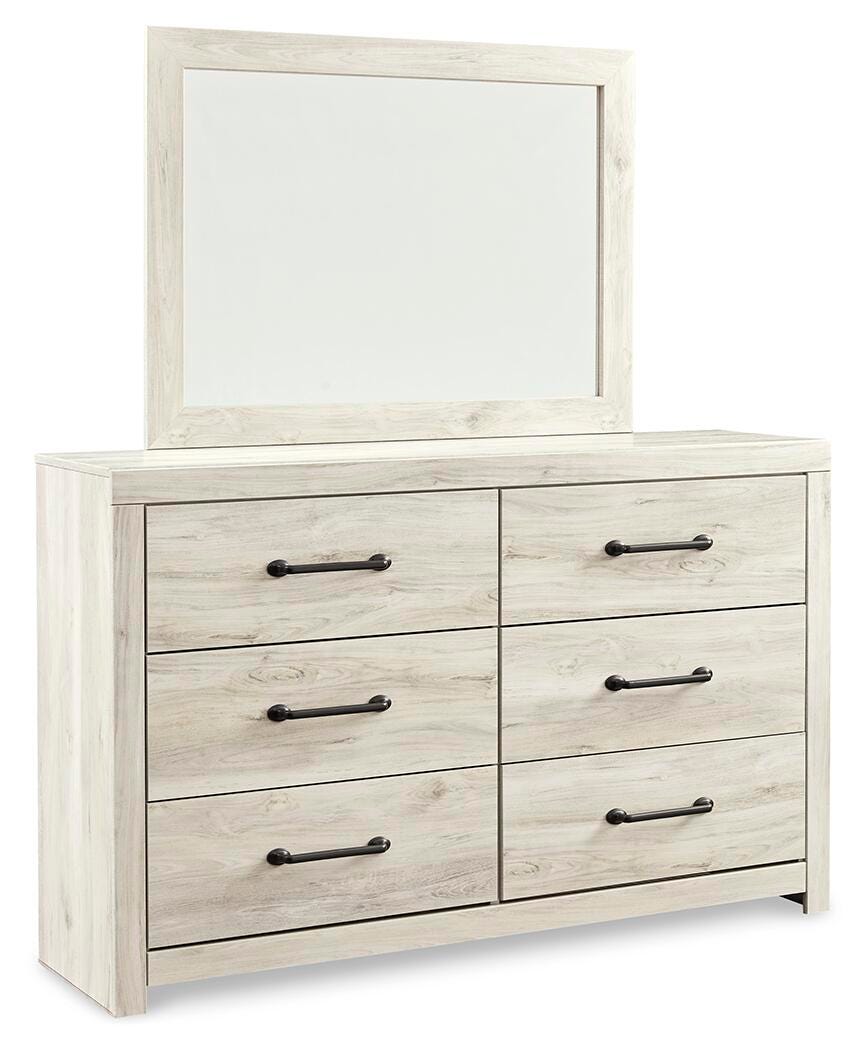 Cambeck Panel Storage Bed, Dresser, Mirror, Chest and 2 Nightstands