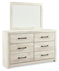 Cambeck Panel Storage Bed, Dresser, Mirror, Chest and 2 Nightstands