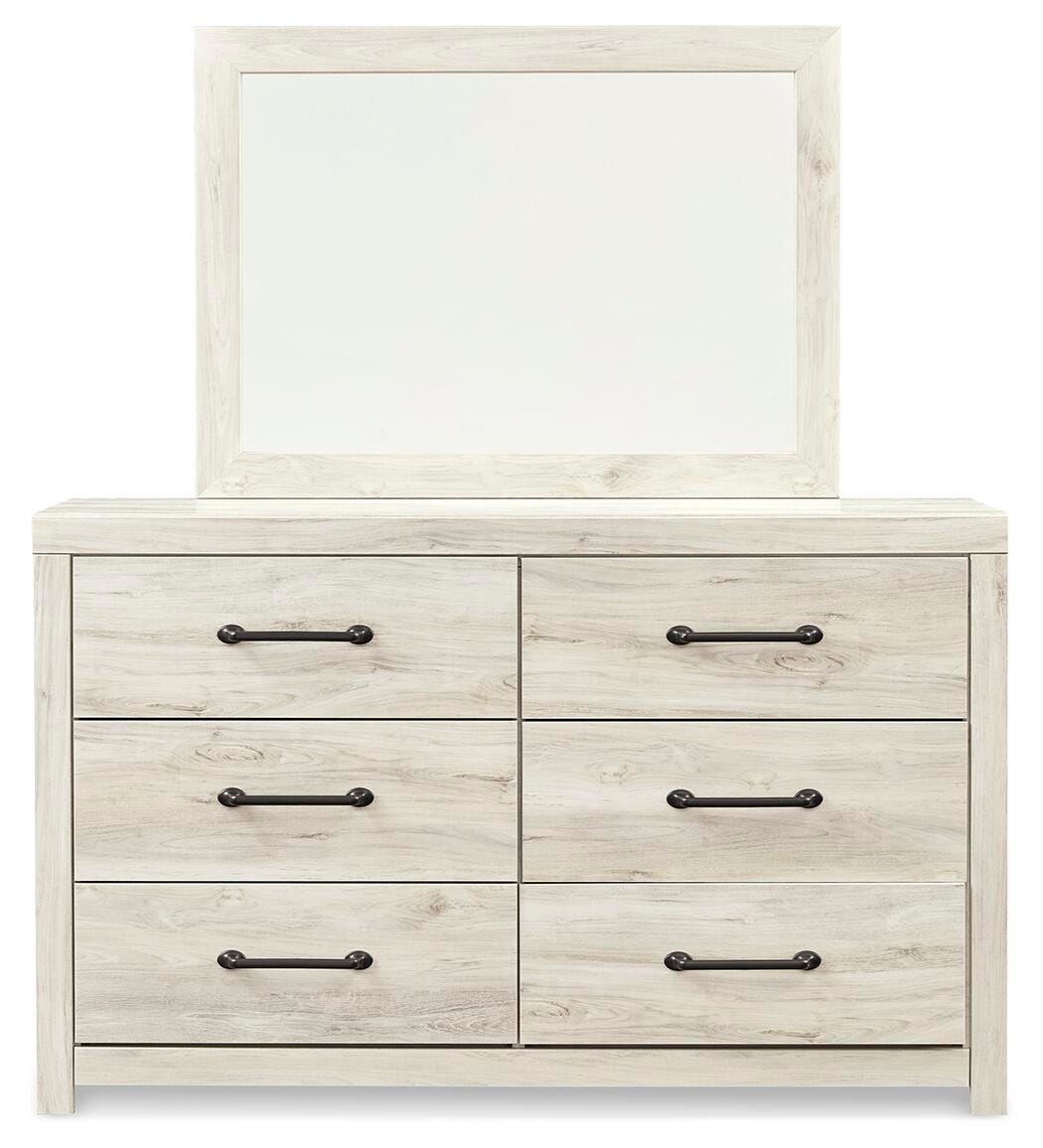 Cambeck Panel Storage Bed, Dresser, Mirror, Chest and 2 Nightstands