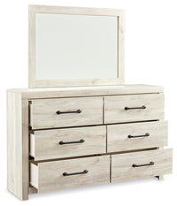 Cambeck Panel Storage Bed, Dresser, Mirror, Chest and 2 Nightstands