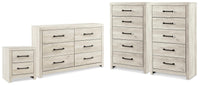 Cambeck Dresser, 2 Chests and 1 Nightstand