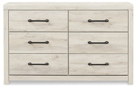 Cambeck King Panel Storage Bed. Dresser and Nightstand