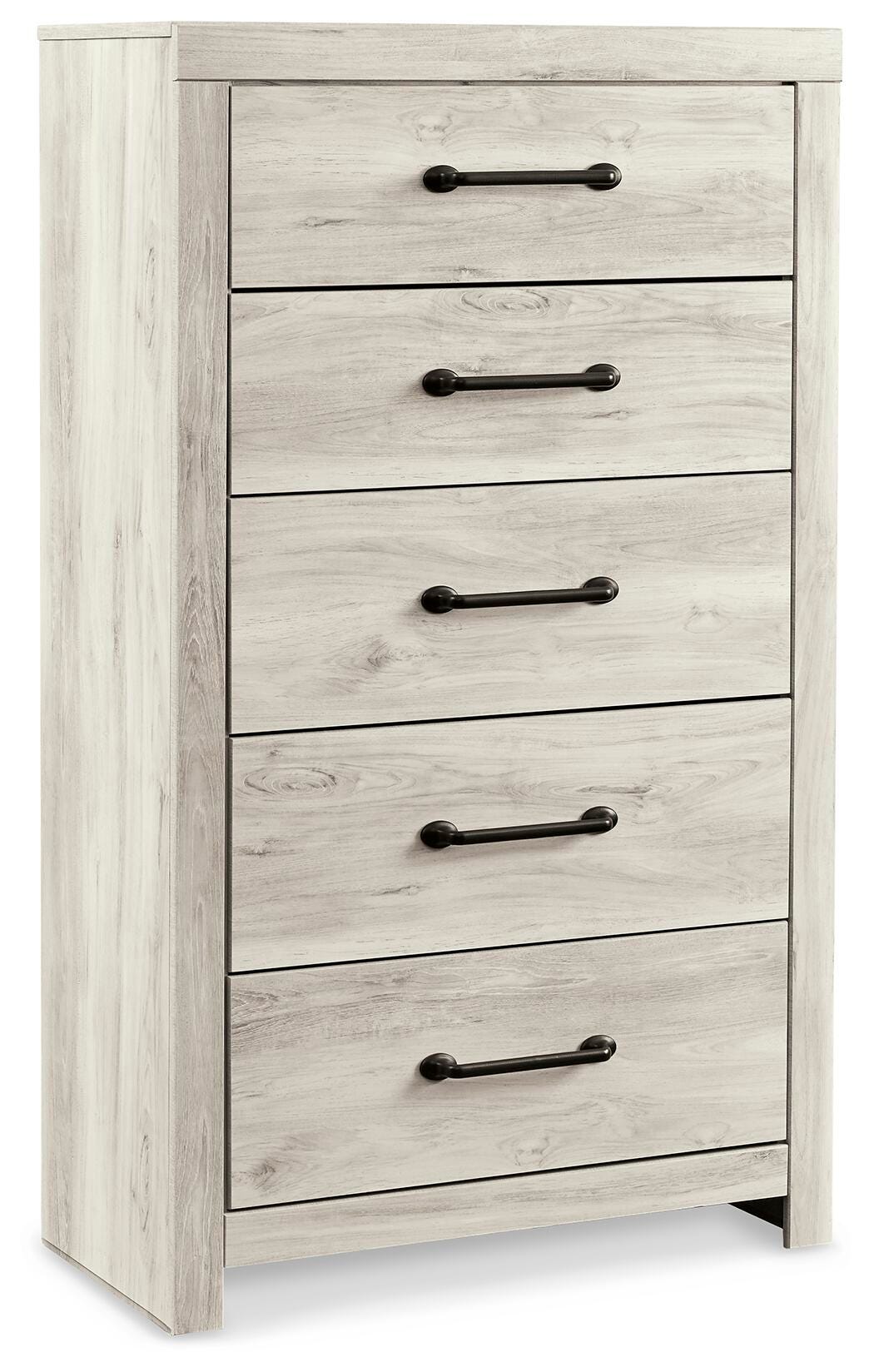 Cambeck Panel Storage Bed, Dresser, Mirror, Chest and 2 Nightstands
