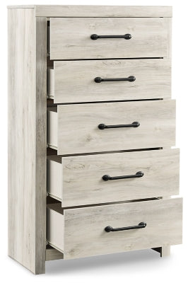 Cambeck Queen Panel Storage Bed, Dresser, Mirror, Chest and Nightstand