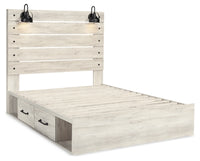 Cambeck Queen Panel Storage Bed, Dresser, Mirror, 2 Chests and 2 Nightstands