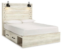 Cambeck Panel Storage Bed, Dresser, Mirror, Chest and 2 Nightstands