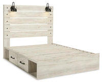 Cambeck Panel Storage Bed, Dresser, Mirror, Chest and 2 Nightstands