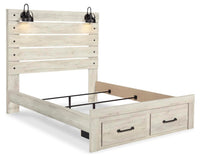 Cambeck Panel Storage Bed, Dresser, Mirror, Chest and 2 Nightstands