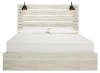 Cambeck King Panel Bed with Storage, Dresser, Chest and 2 Nightstands