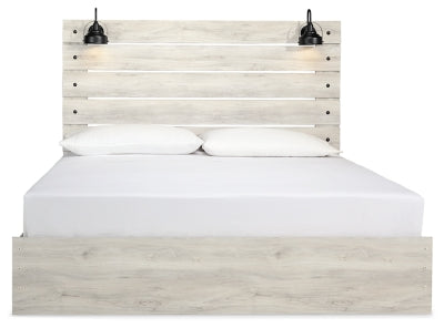 Cambeck King Panel Bed, Dresser, Mirror and 2 Nightstands