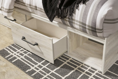 Cambeck Queen Panel Bed with Storage, Dresser, Mirror, Chest and Nightstand