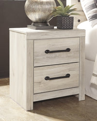 Cambeck King Panel Storage Bed. Dresser and Nightstand