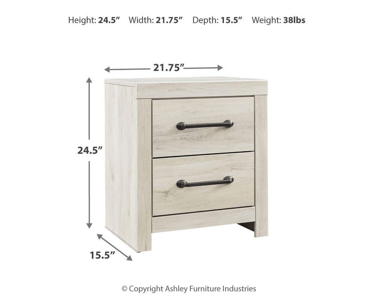Cambeck Panel Storage Bed, Dresser, Mirror, Chest and 2 Nightstands