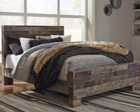 Derekson Queen Panel Bed, Dresser and Mirror