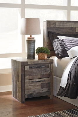 Derekson Queen Panel Storage Bed, Dresser and 2 Nightstands