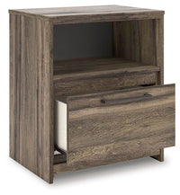 Elbrim Full Panel Storage Bed, Dresser, Mirror and 2 Nightstands