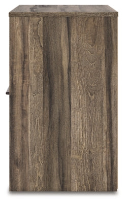 Elbrim King Panel Storage Bed, Chest and Nightstand