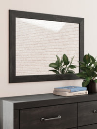 Hollivern Full Panel Bed, Dresser and Mirror