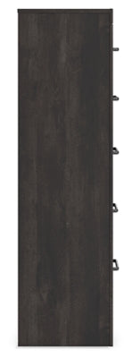 Hollivern Twin Panel Storage Bed, Dresser, Mirror and Chest