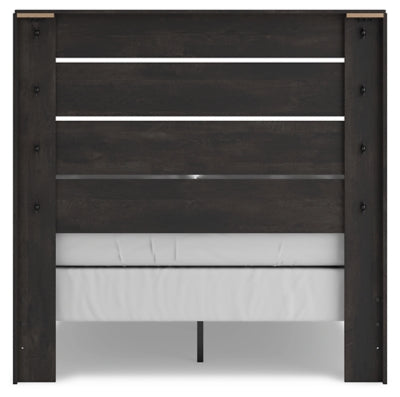 Hollivern Full Panel Bed, Dresser and Mirror