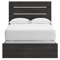 Hollivern Full Panel Bed, Dresser and Mirror