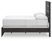 Hollivern Full Panel Bed, Dresser and Mirror