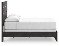 Hollivern Full Panel Bed, Dresser and Mirror
