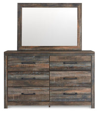 Drystan Queen Panel Bed, Dresser, Mirror, Chest and 2 Nightstands
