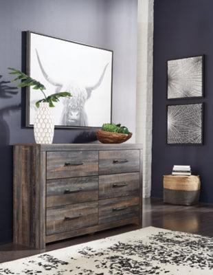 Drystan Full Bookcase Storage Bed, Dresser and Nightstand