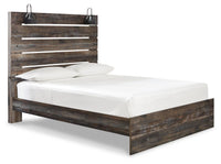 Drystan Queen Panel Bed, Dresser, Mirror, Chest and 2 Nightstands